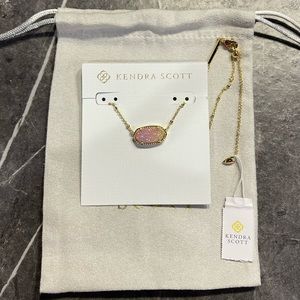 Kendra Scott necklace Elisa Watercolor Druzy